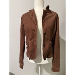 Plugg brown corduroy jacket L